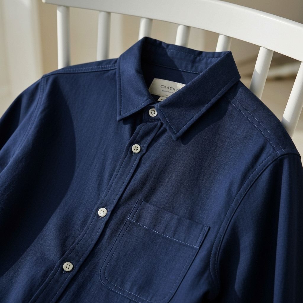Navy Casual Shirt